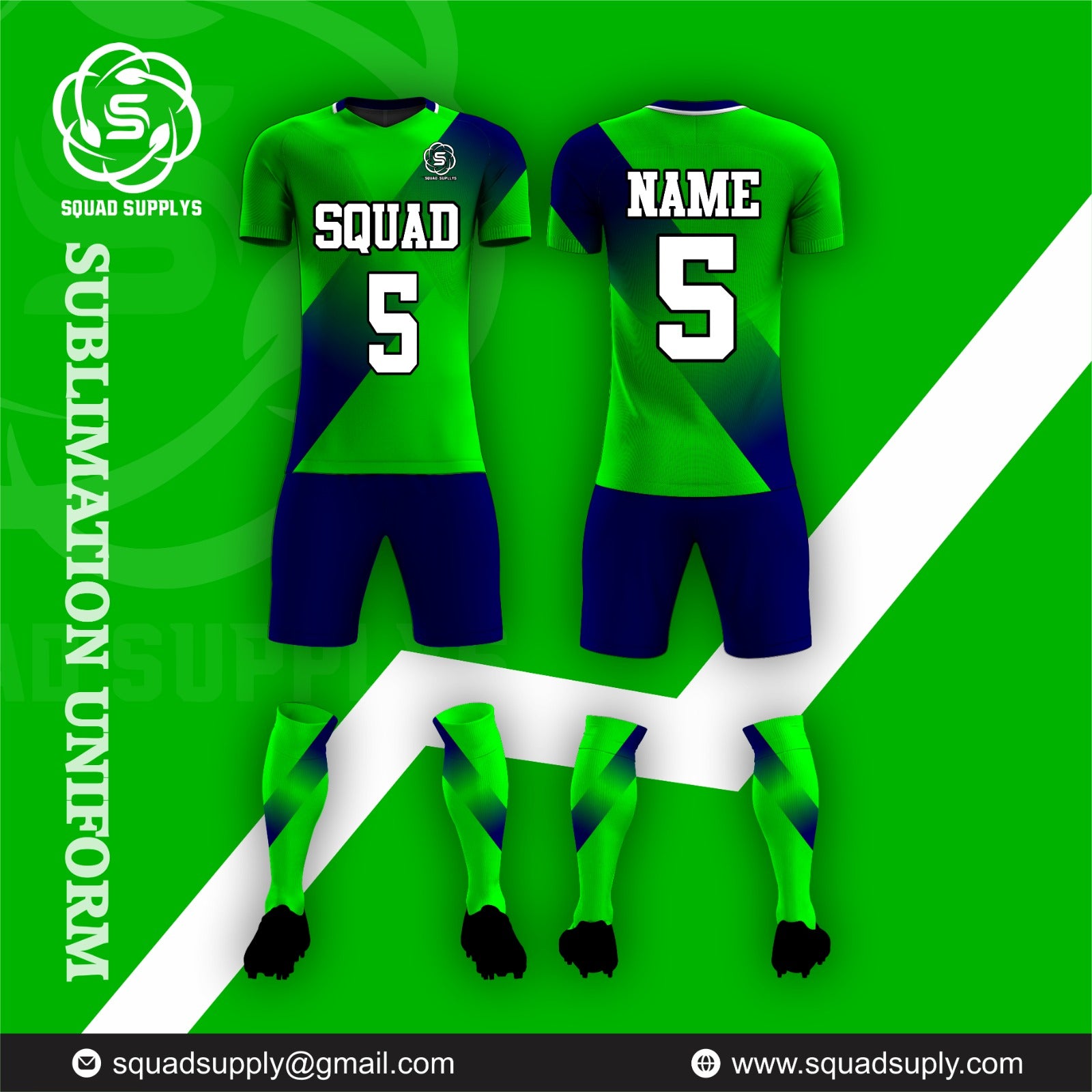 Custom soccer uniforms made with high-quality fabric, a perfect fit, and bold designs.

✔️ 100% Customization – Your colors, your logo
🚚 FREE & Fast Shipping
💰 Team Discounts
🎨 FREE Mockups

📩 DM us now for a FREE design consultation!
📞 Call/WhatsApp: +92 321 80 1111 3
🌐 Shop Now: www.squadsupplys.com

#socceruniformshop #socceruniformsforsale #socceruniformstore #socceruniforms #socceruniformsupplier #socceruniformswholesale #socceruniformmanufactuer #athlètes #AthleteStyle #athletes